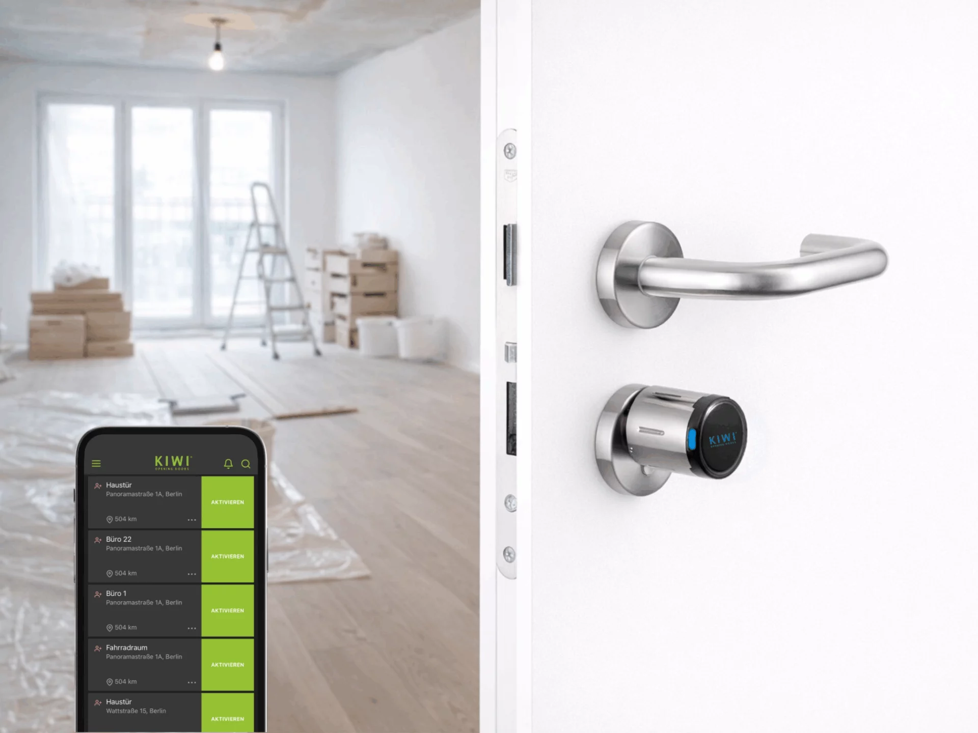 KIWI Blue Bauzylinder